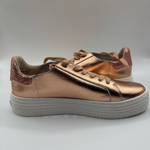 Joy Mangano Metallic Rose Women's Sneakers | Excellent Used Condition - Picture 7 of 9